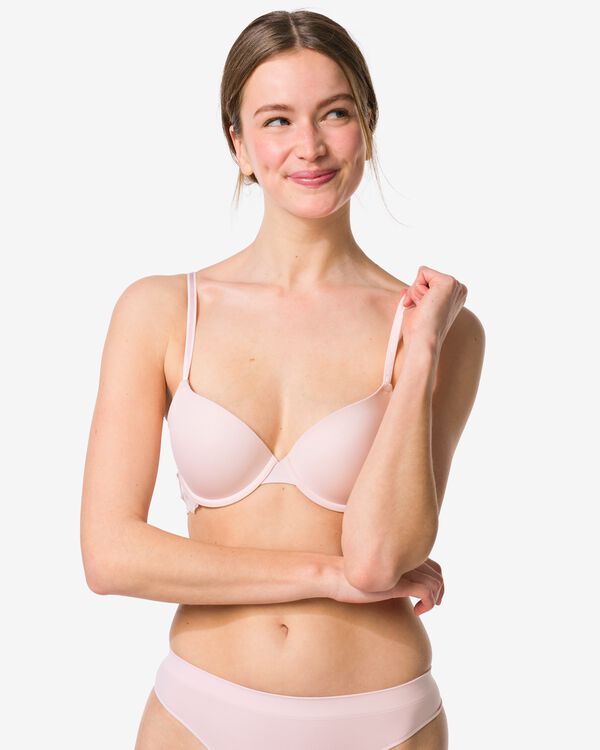 soutien-gorge push-up avec armatures rose p&acirc;le rose p&acirc;le - 21805650LIGHTPINK - HEMA