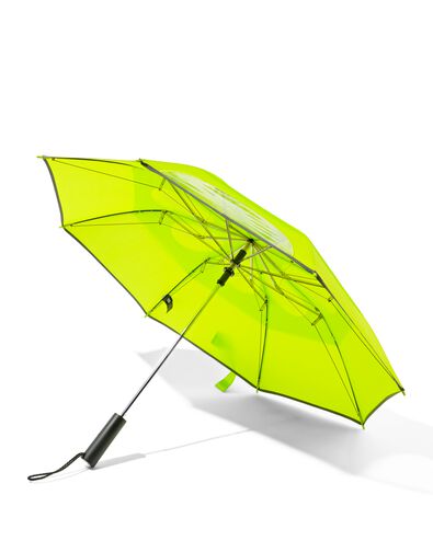 parapluie tempête pliant Ø100x45 jaune - 16830014 - HEMA
