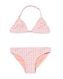 bikini enfant à carreaux rose rose - 22259635PINK - HEMA