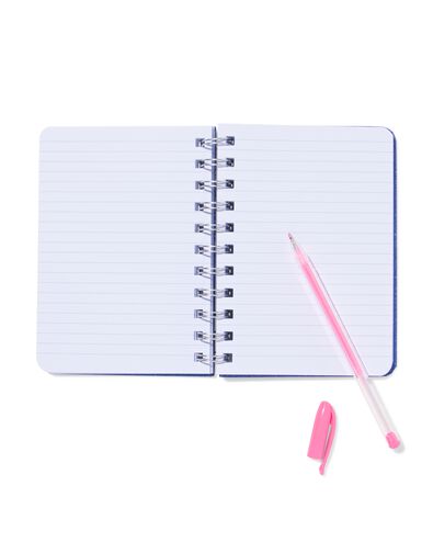 carnet A6 lign&eacute; paillettes - 14100363 - HEMA