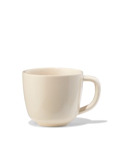 espressokopje 90ml Puur aardewerk gebroken wit - 80660314 - HEMA
