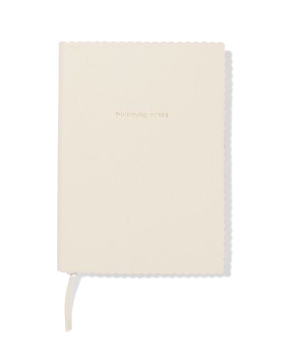 notitieboek A5 gelinieerd PU  - 14100212 - HEMA