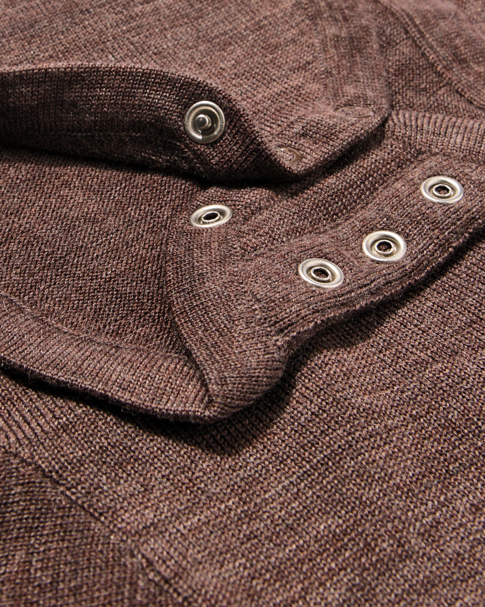 barboteuse enveloppante pour nouveau-n&eacute; en laine m&eacute;rinos marron marron - 33442920BROWN - HEMA