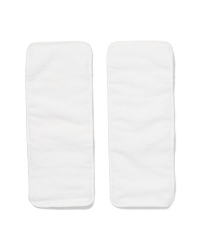 wasbare luier inleggers - 2 stuks - 33363732 - HEMA