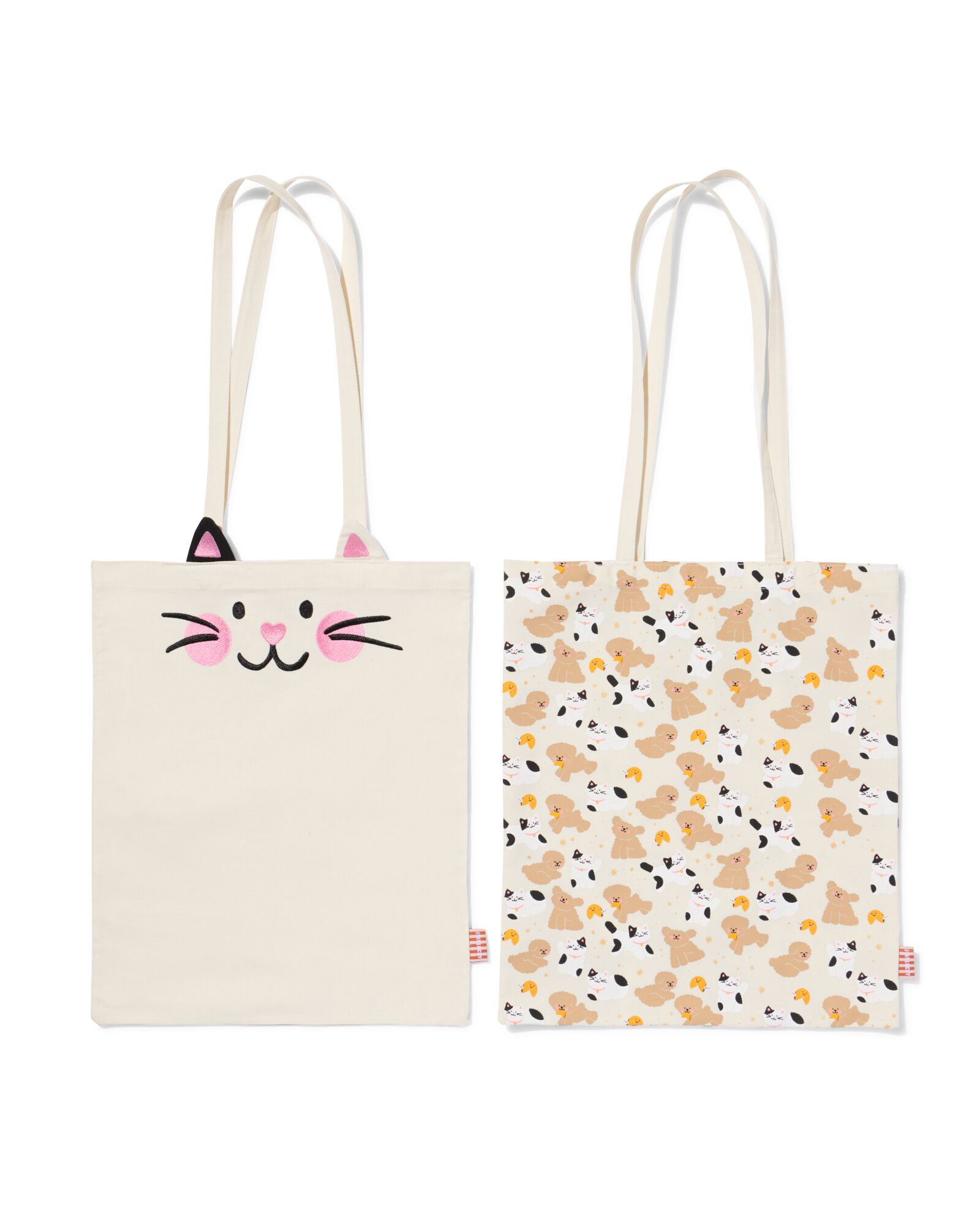 canvas tas katten - 61100053 - HEMA
