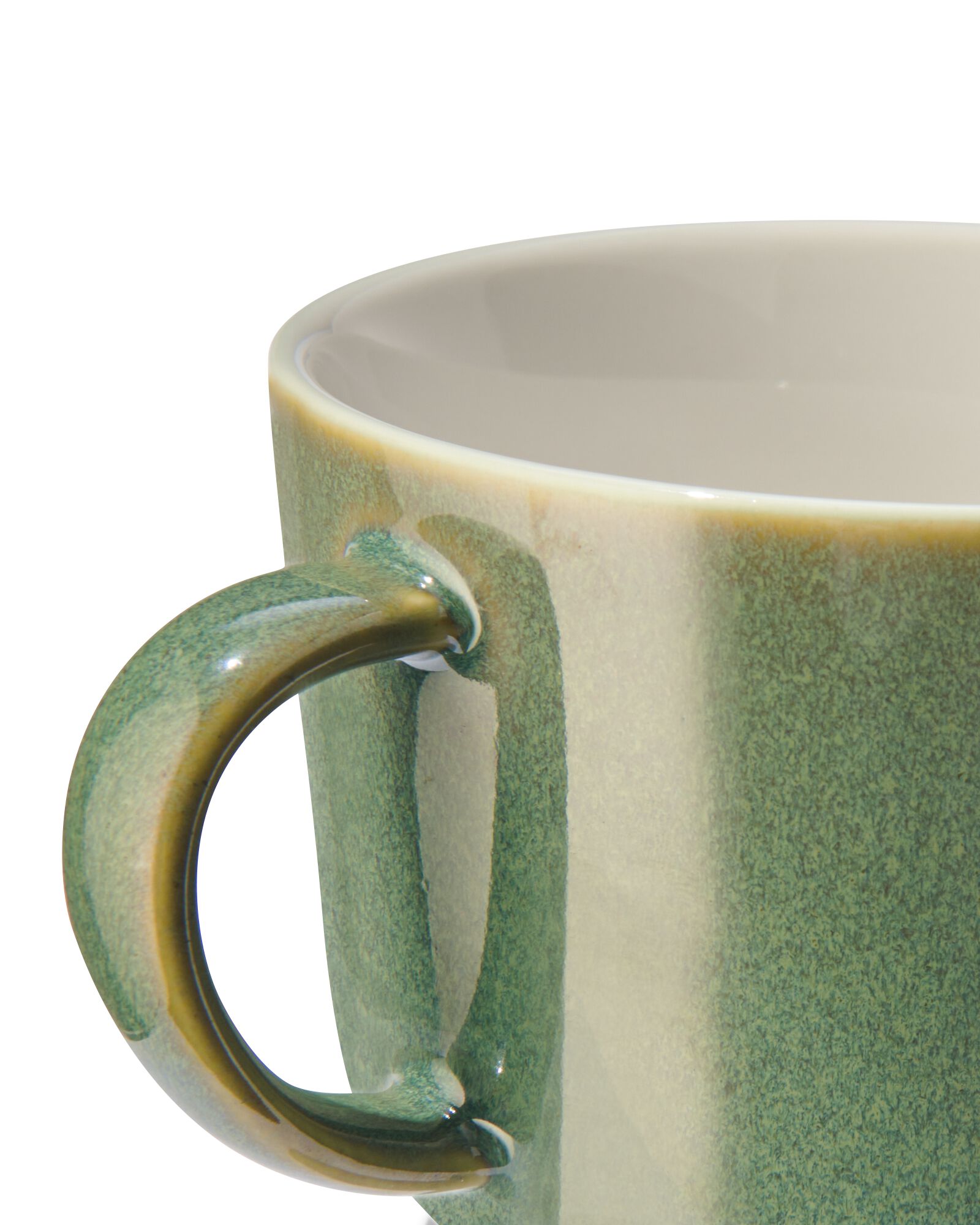 mug &agrave; cappuccino Chicago 330 ml - &eacute;mail r&eacute;actif - vert - 9602161 - HEMA