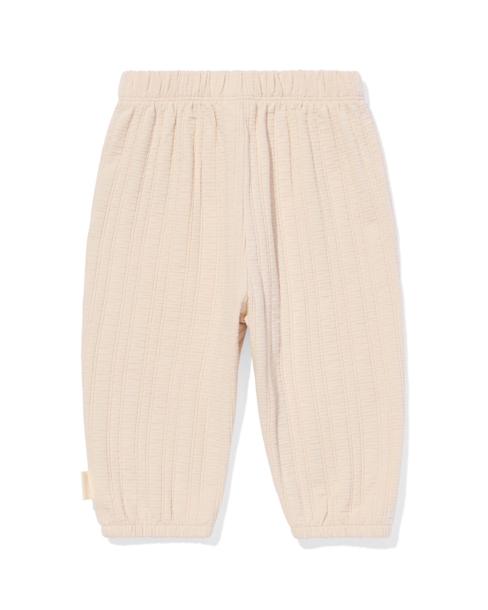 pantalon nouveau-n&eacute; coupe confortable c&ocirc;tel&eacute; &eacute;cru &eacute;cru - 33446820ECRU - HEMA