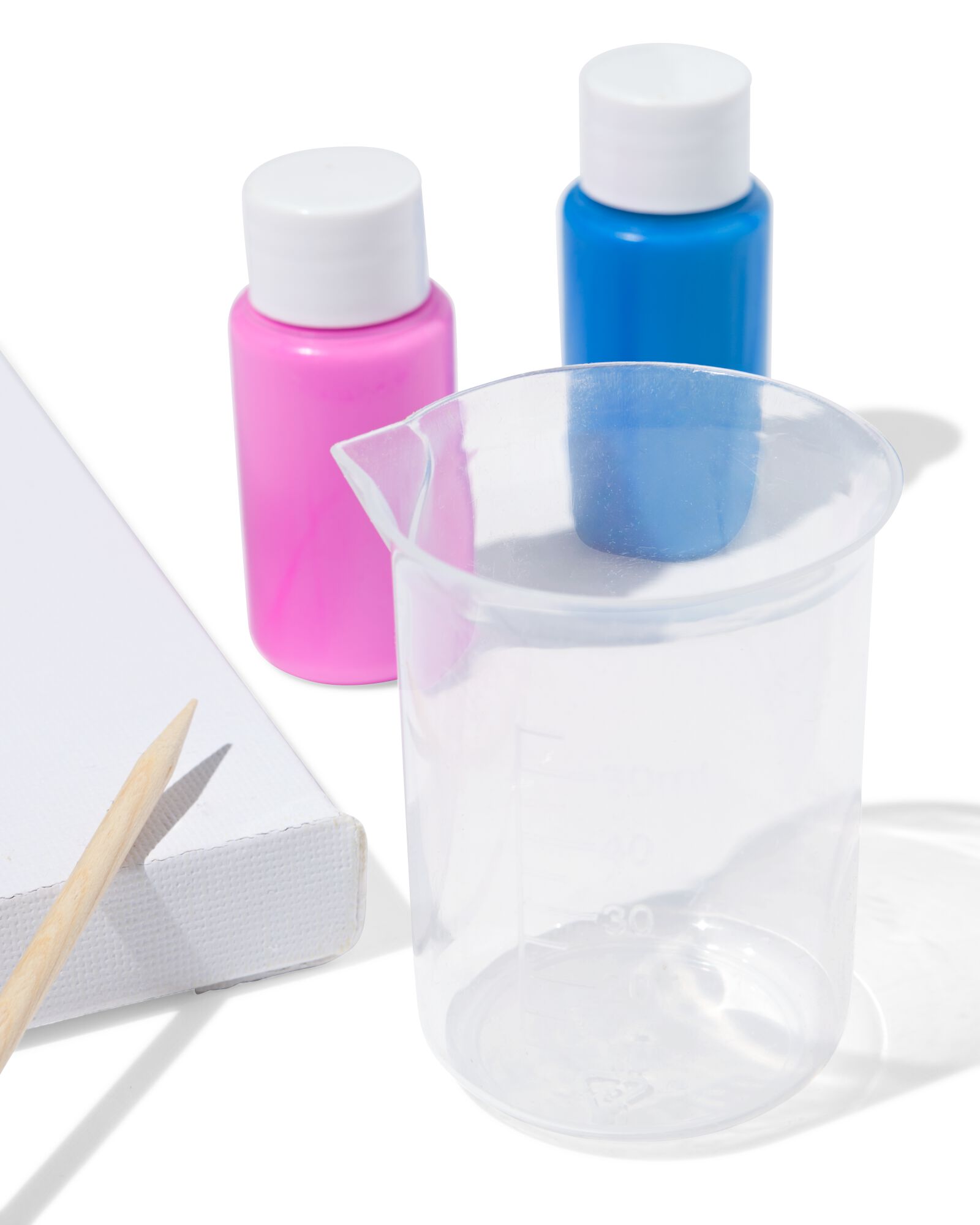 gietverf set blauw - 15900252 - HEMA