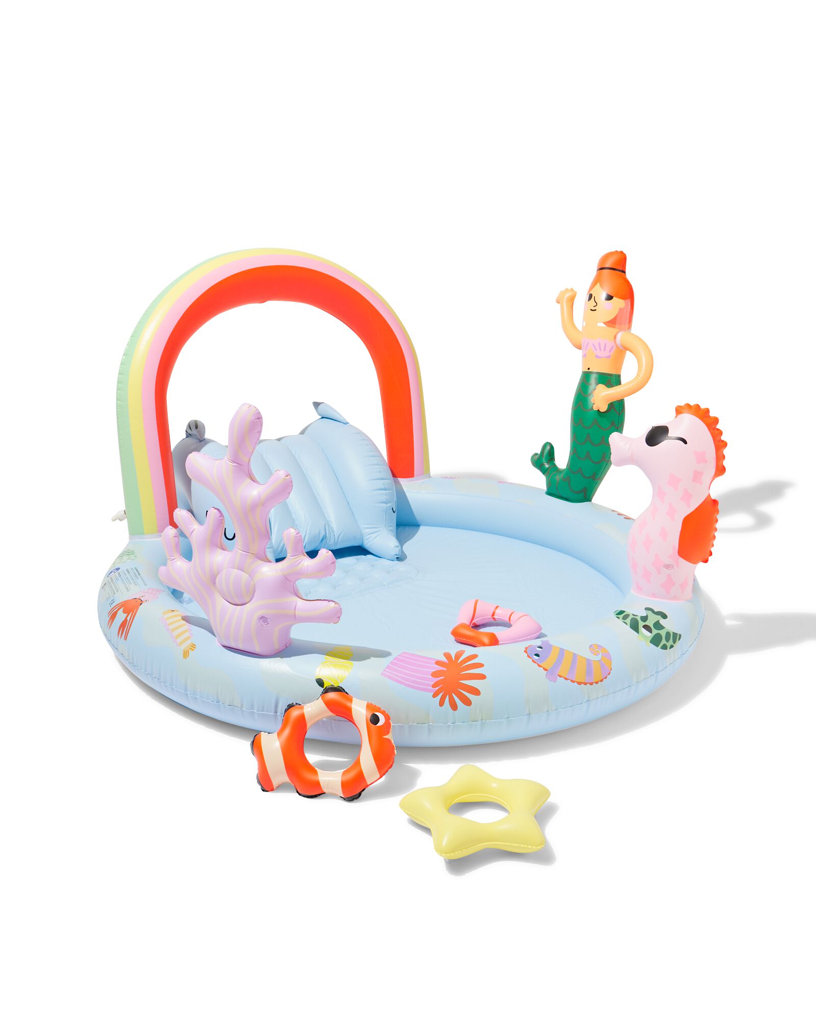 piscine avec jeux 185 x 165&thinsp;cm mer - 15800129 - HEMA