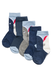 5 paires de chaussettes enfant requins bleu bleu - 1000026519 - HEMA