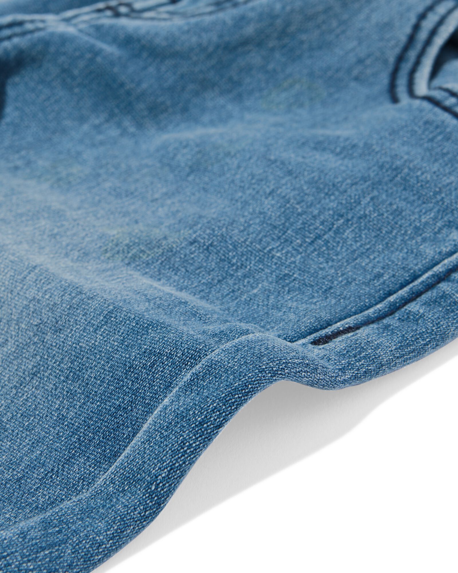 kinderbroek jogdenim skinny fit middenblauw middenblauw - 30776003MIDBLUE - HEMA