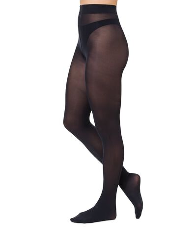 temp tech panty 40denier donkerblauw donkerblauw - 1000001109 - HEMA