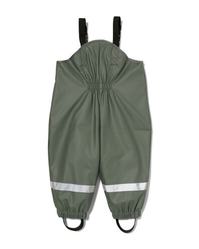 pantalon de jeu extérieur bébé vert - 1000030553 - HEMA