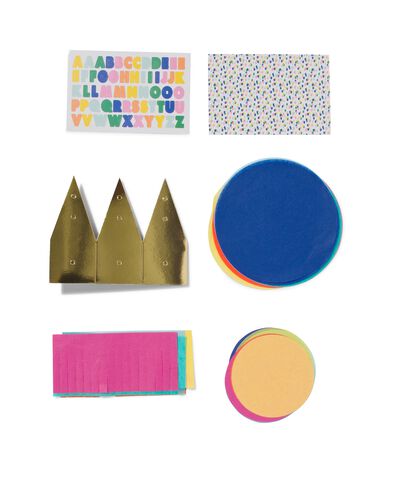 kit couronnes de f&ecirc;te DIY - 14200478 - HEMA