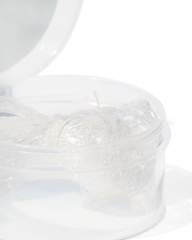 armbandjes touw transparant - 15900403 - HEMA