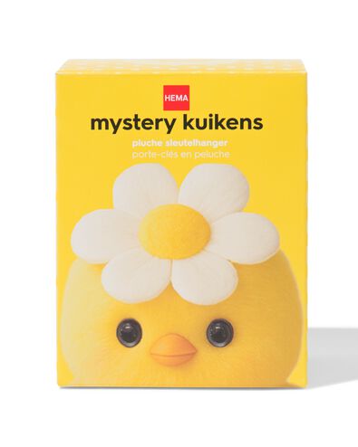 porte-cl&eacute;s peluche poussins mystery box - 25800194 - HEMA