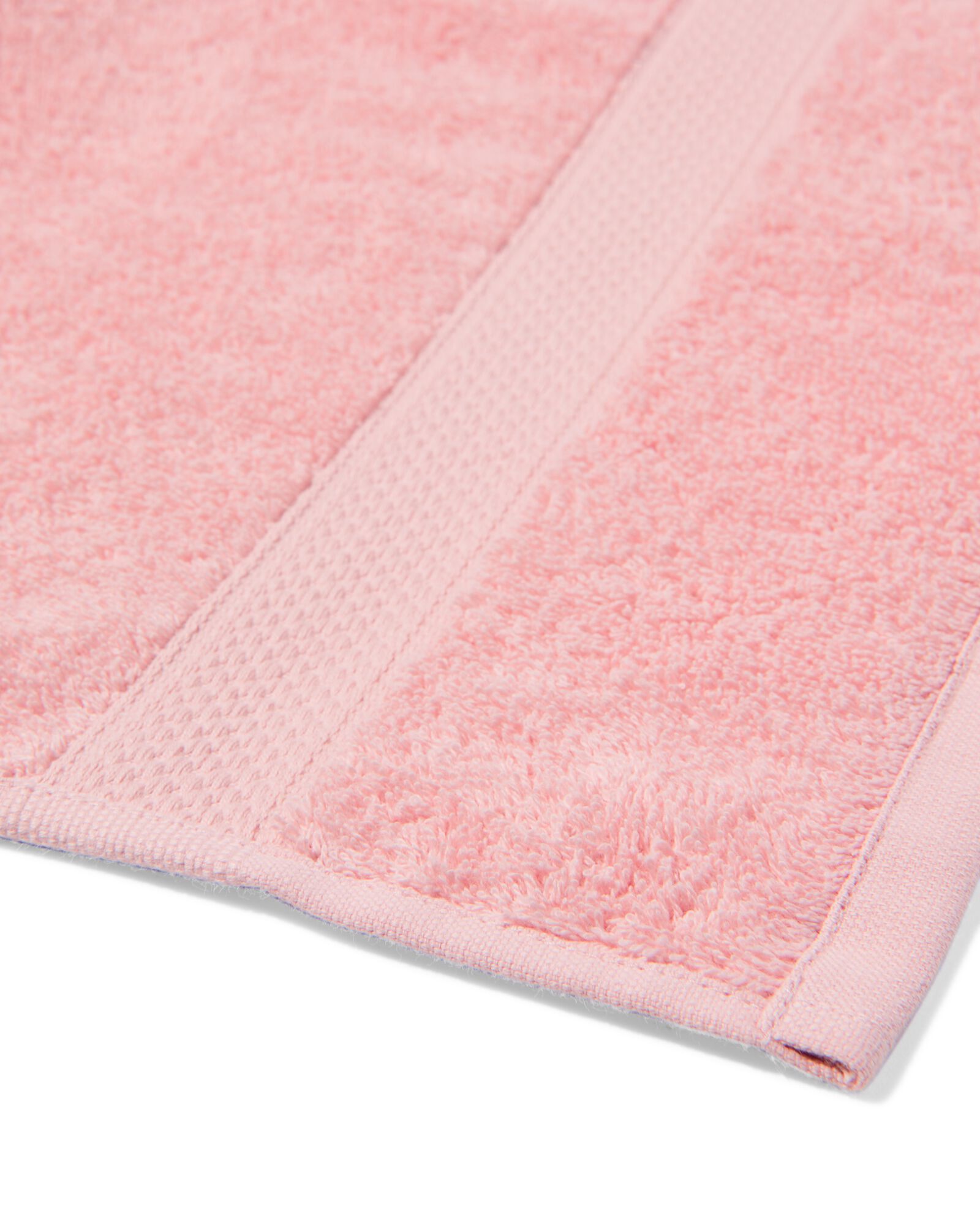 serviettes de bain - qualité épaisse rose clair serviette 60 x 110 - 5282853 - HEMA