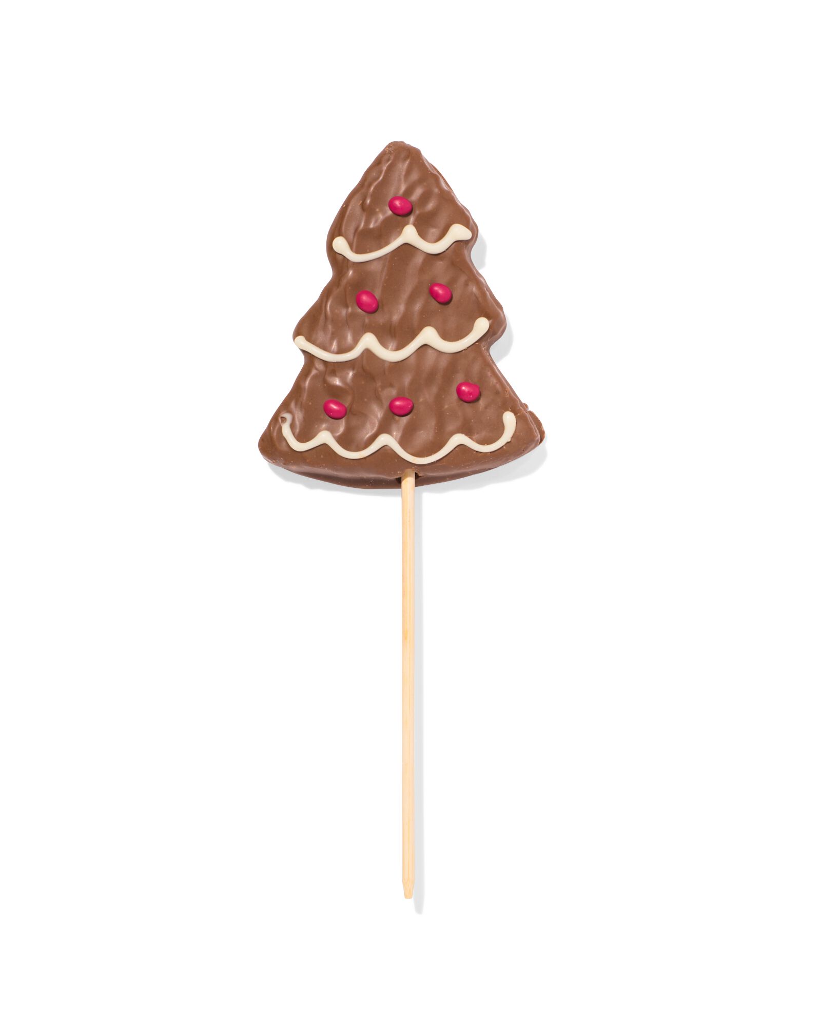 melkchocolade speklolly kerstboom 30g - 24572501 - HEMA
