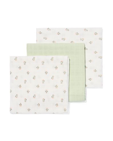 3 linges hydrophiles 60x60 relief canard - 33302430 - HEMA