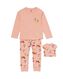 Kinder-Pyjama mit Puppen-Nachthemd, Katzen hellrosa 86/92 - 23050681 - HEMA