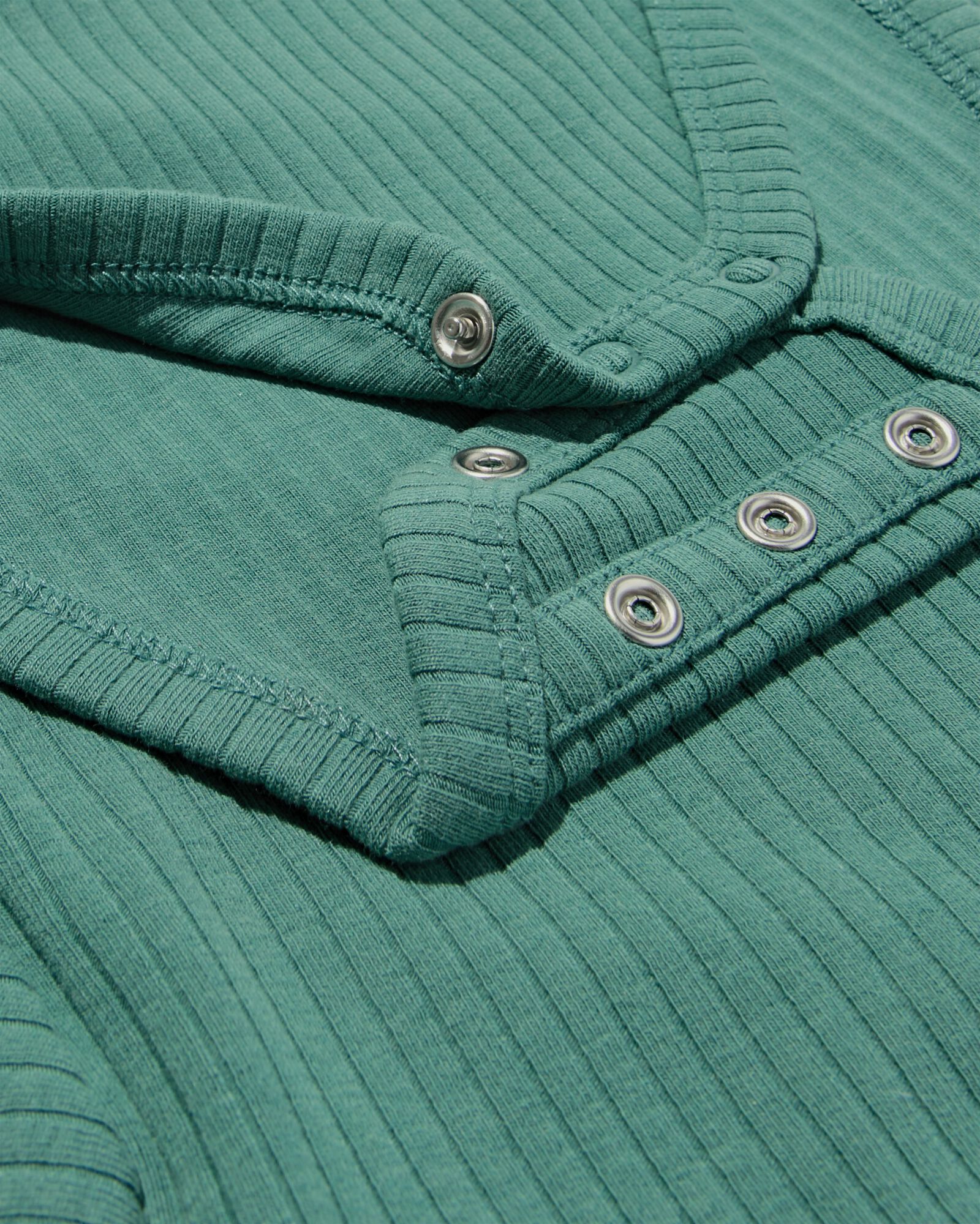 body's ecovero&trade; rib - 2 stuks groen - 33306850GREEN - HEMA