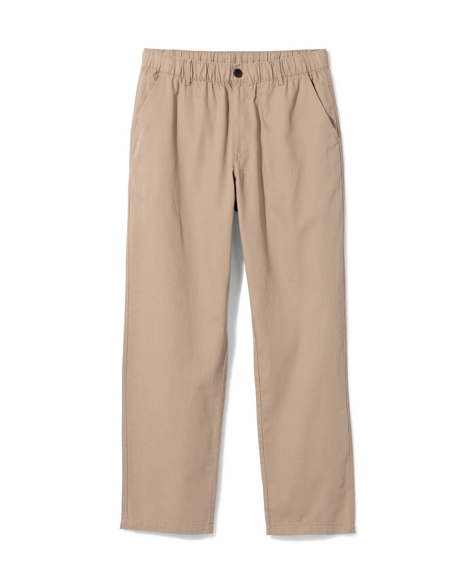 pantalon homme Bas coupe droite beige beige - 2140000BEIGE - HEMA