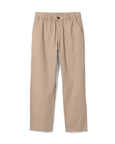 pantalon homme Bas coupe droite beige beige - 2140000BEIGE - HEMA