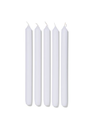 12 bougies longues &Oslash;2.2x29 blanc blanc 2,2 x 29 - 13503050 - HEMA