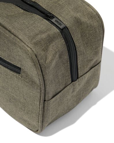 Kulturtasche 27 &times; 12 &times; 16 cm, dunkelgr&uuml;n - 11890734 - HEMA