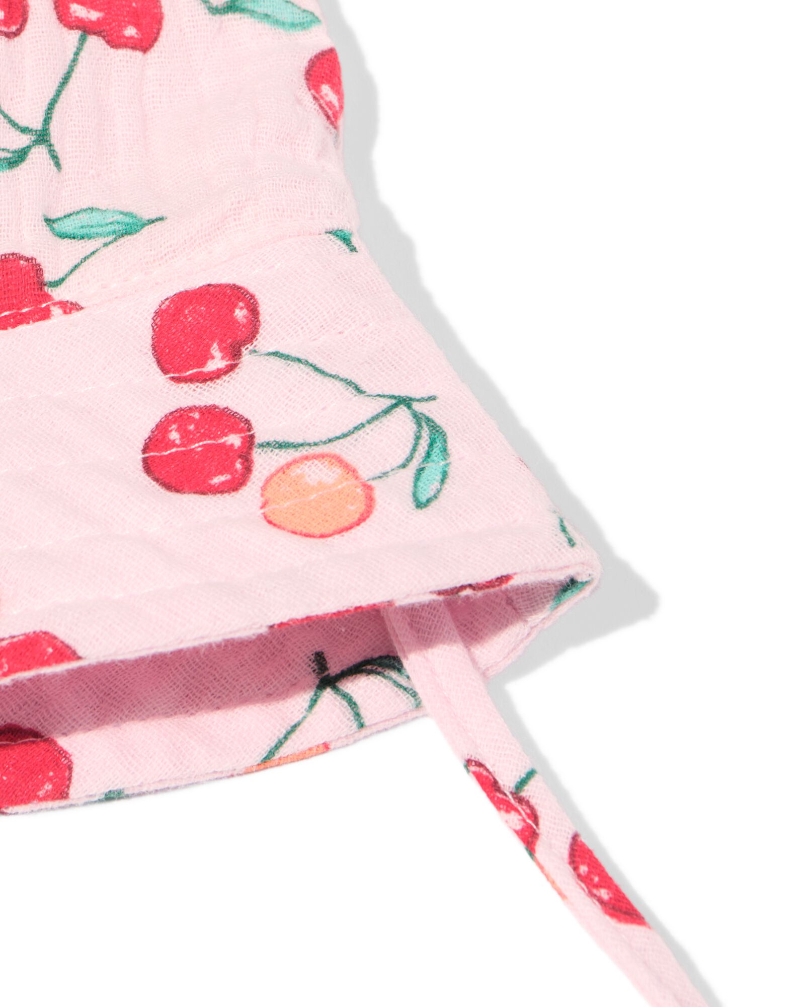 babyhoed mousseline fruit roze roze - 33200515PINK - HEMA