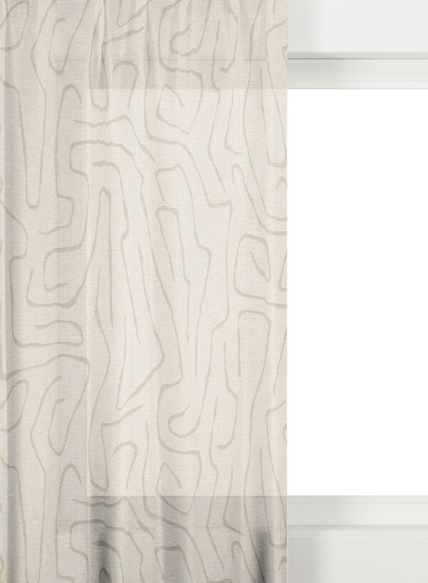 tissu pour rideaux Waalwijk abstrait - 46032828 - HEMA