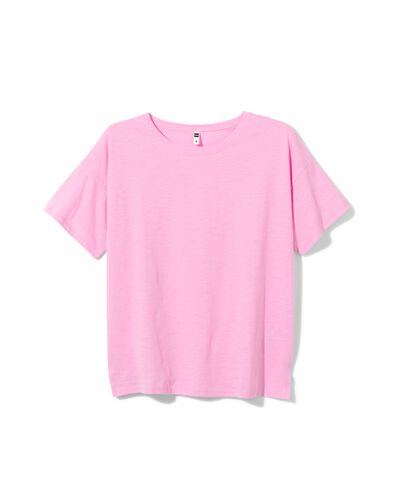 t-shirt femme Dori  rose M - 36354872 - HEMA