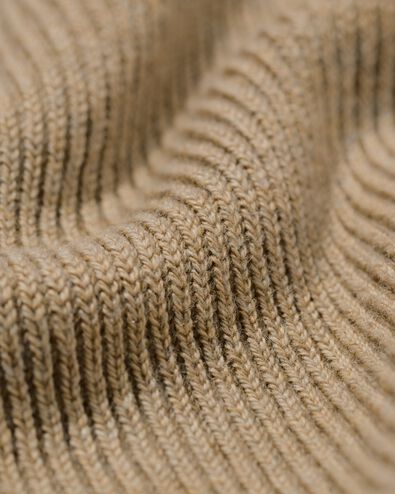 herentrui Kick rib beige beige - 2172060BEIGE - HEMA