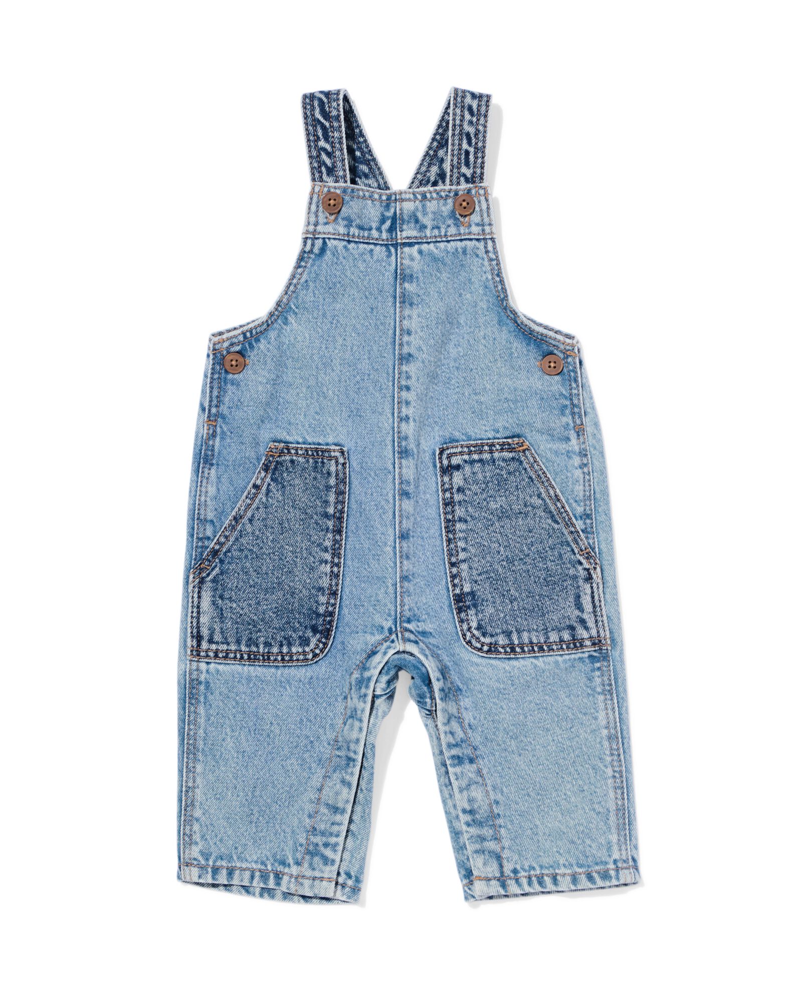 babytuinbroek denim denim denim - 33174970DENIM - HEMA