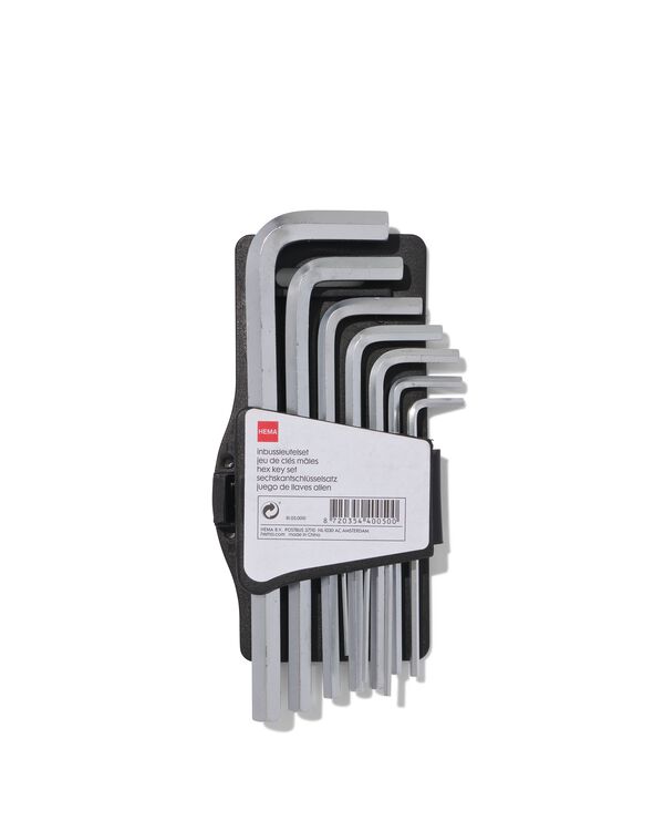 10 cl&eacute;s allen - 81030010 - HEMA