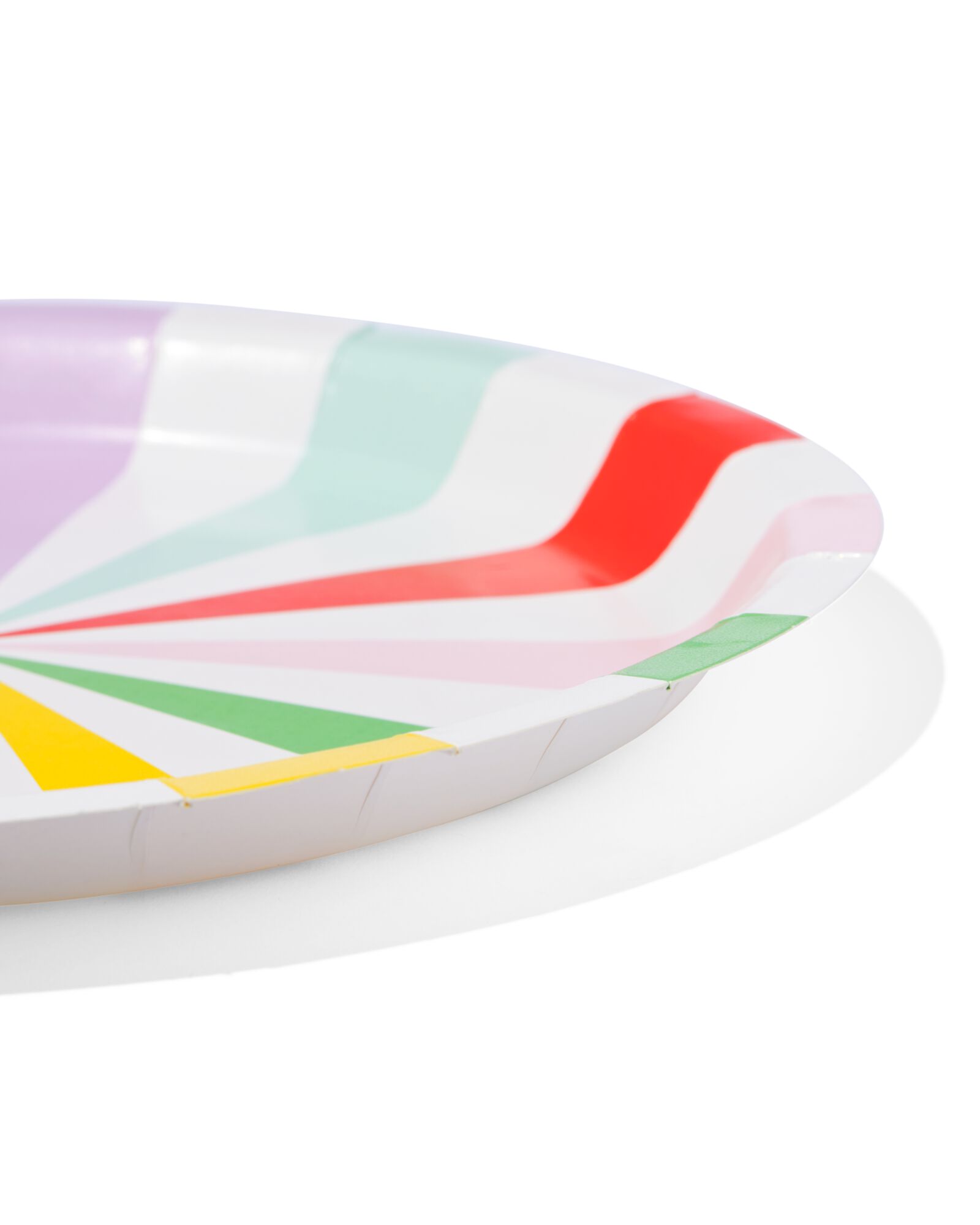 papieren bordjes groot 8 stuks  - 14250081 - HEMA