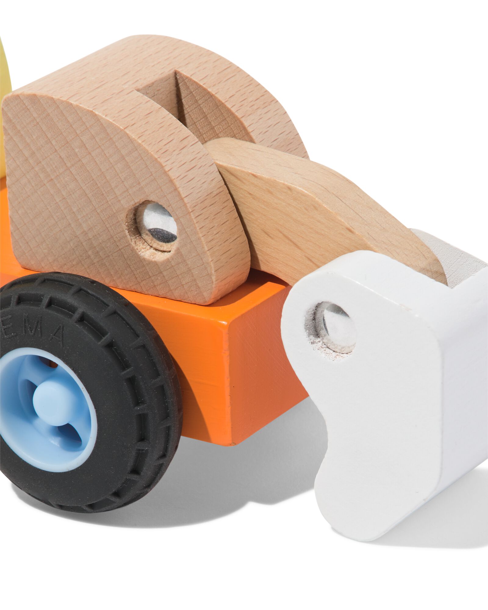 graafmachine 14.5x8x7.5cm hout - 15100310 - HEMA