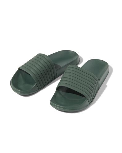 Kinderslipper gr&uuml;n gr&uuml;n - 18450050GREEN - HEMA