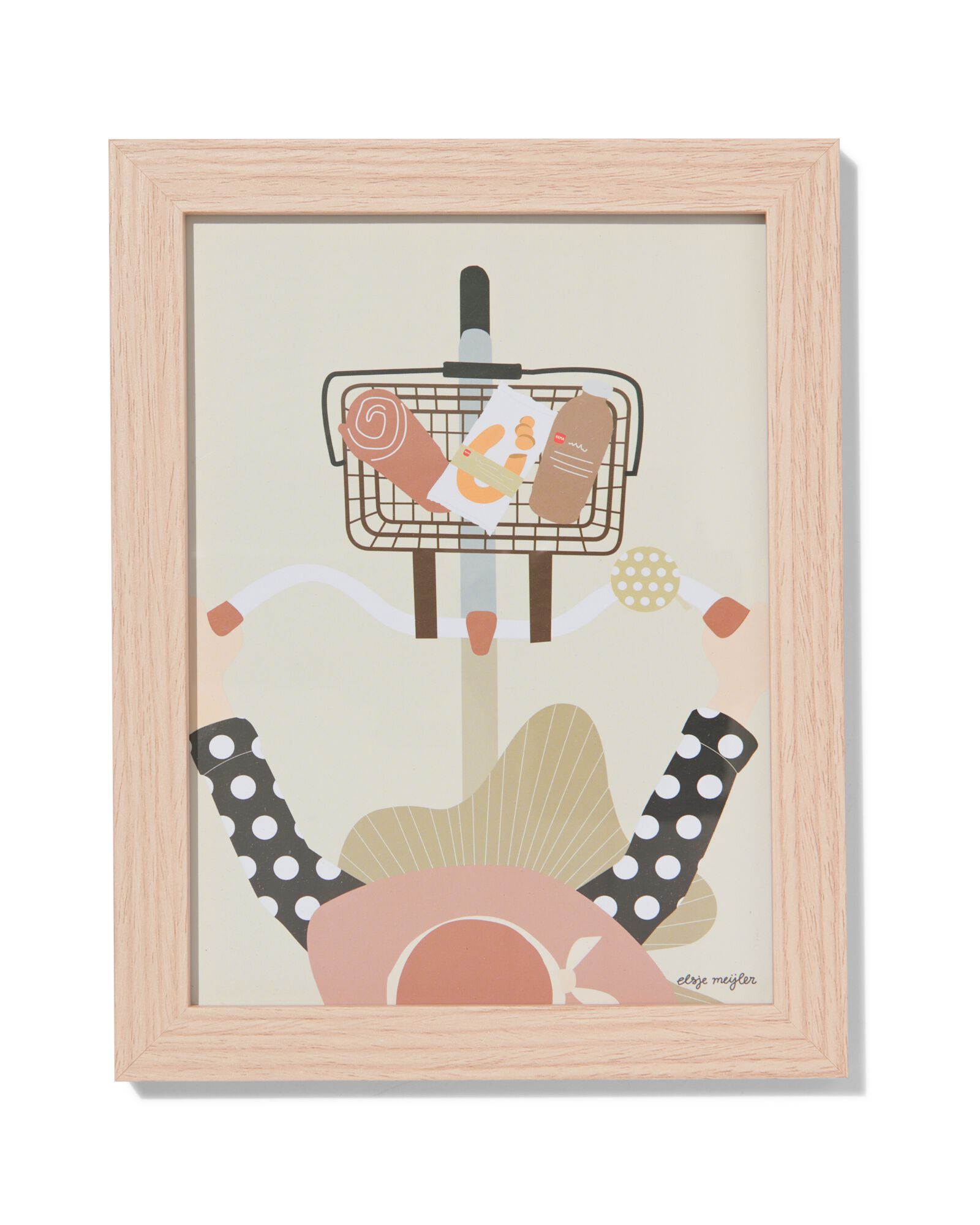 cadre photo 15x20 cm bois naturel 15 x 20 bois - 13621034 - HEMA