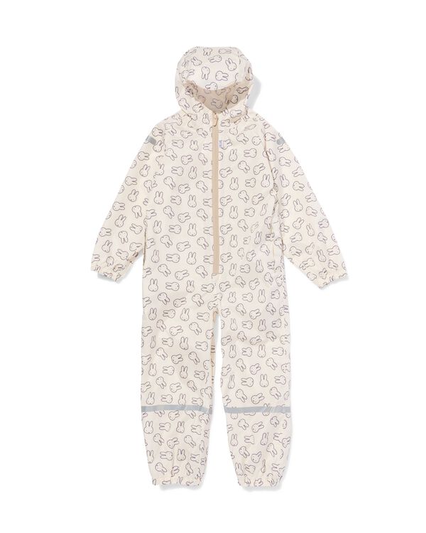 Miffy Outdoorspielanzug, wasserdicht cremefarben cremefarben - 33260105CREAM - HEMA