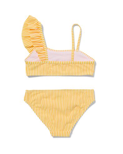 bikini enfant asymétrique jaune 122/128 - 22262734 - HEMA