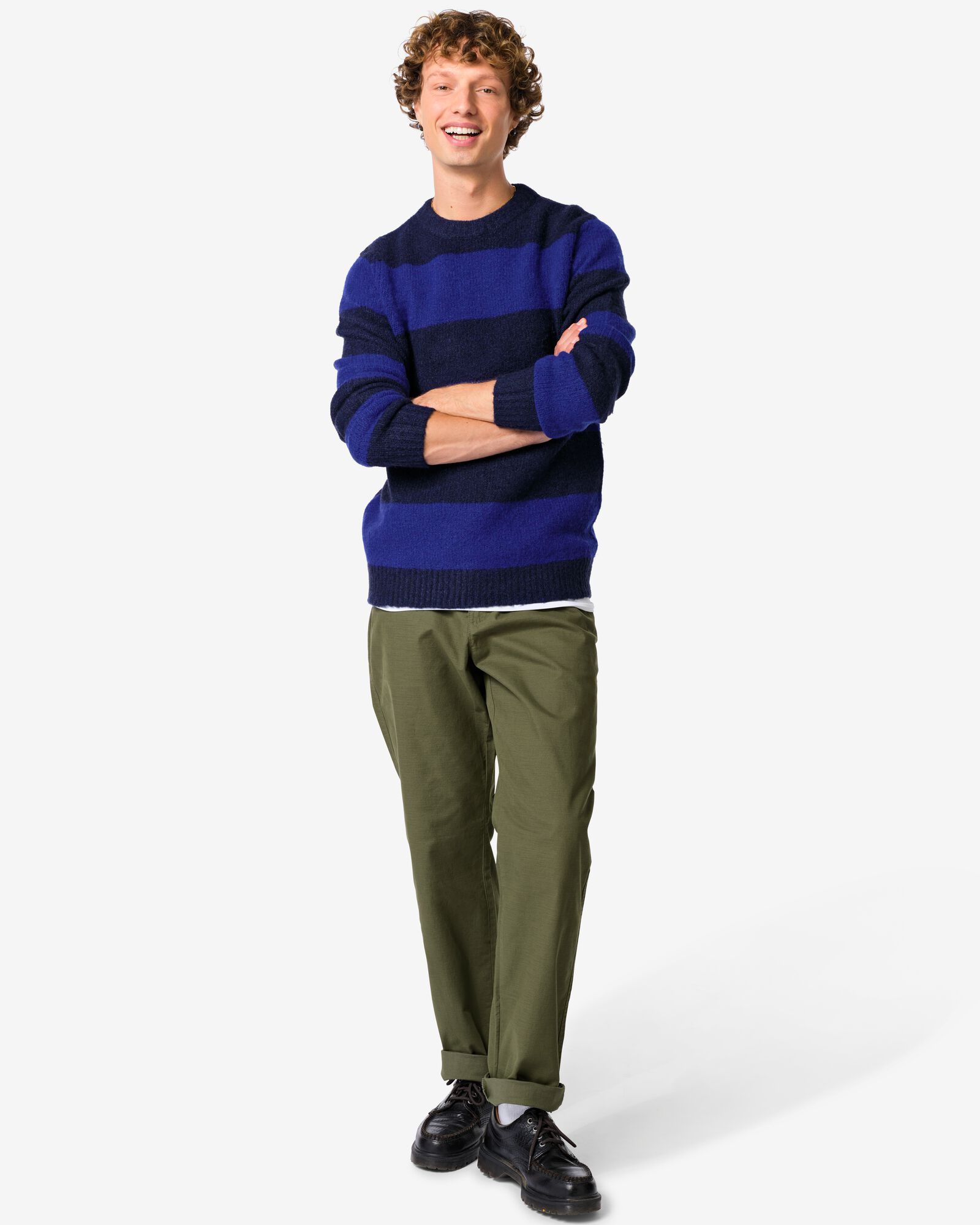 Herrenhose Bas dunkelgr&uuml;n dunkelgr&uuml;n - 2170550DARKGREEN - HEMA