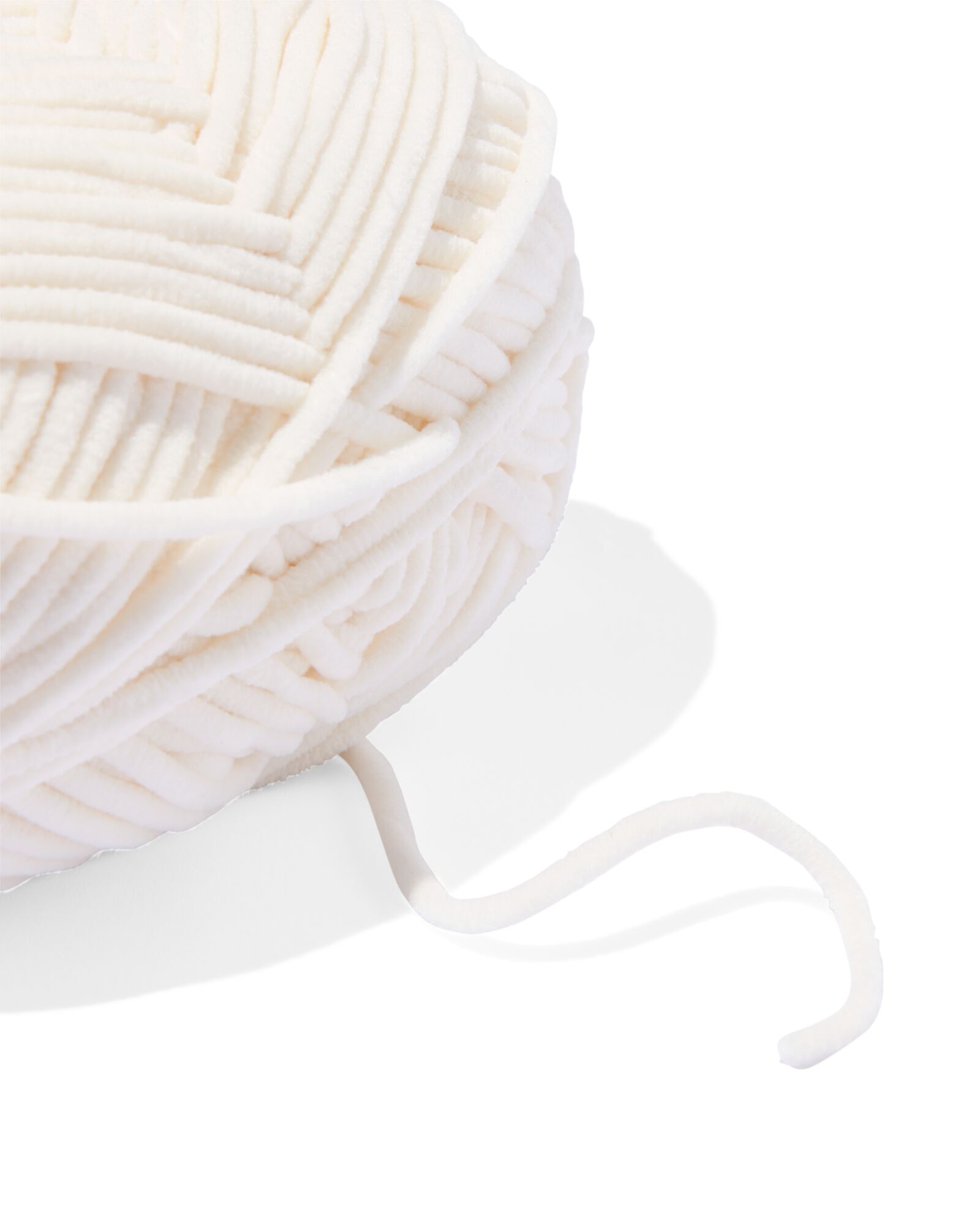 Chenillegarn, wei&szlig;, 100 g, 110 m - 60760027 - HEMA