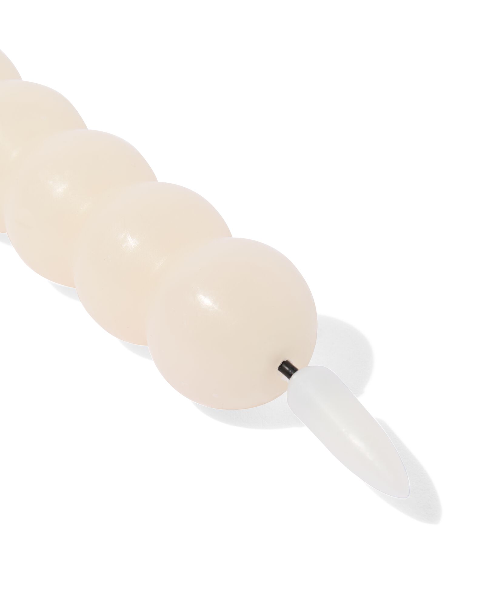 Bougie boule LED avec cire &Oslash;2,5 x 29 ivoire - 13550086 - HEMA