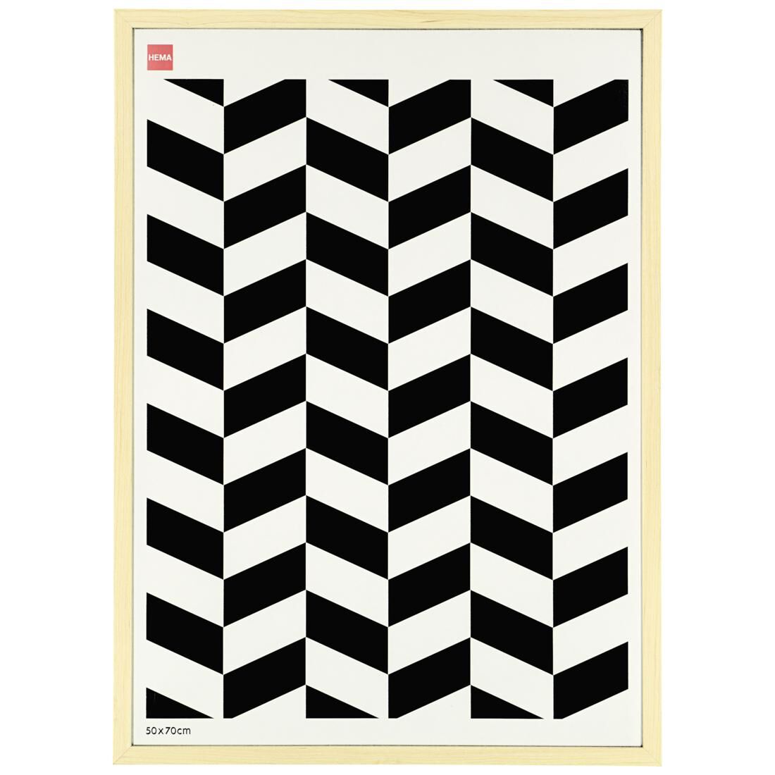 cadre photo - bois 50 x 70 - 1000015224 - HEMA