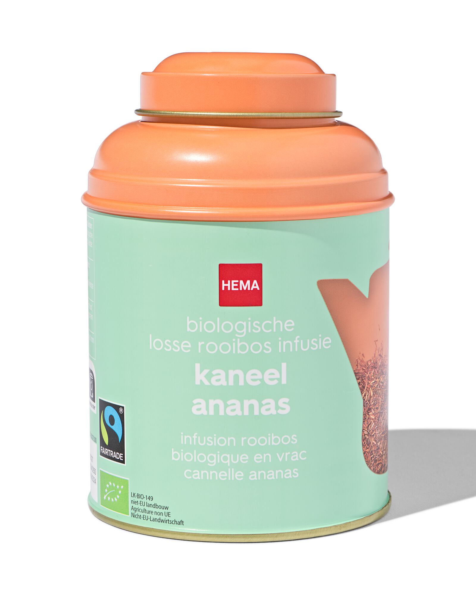 rooibos bio cannelle-ananas 75 g en bo&icirc;te  - 17190312 - HEMA