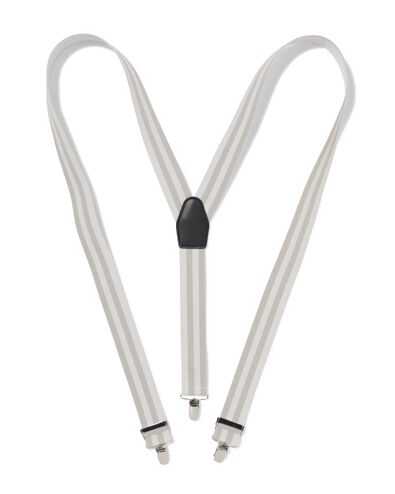 Hosentr&auml;ger im 3-Punkt-Modell, gestreift, grau - 1400294 - HEMA