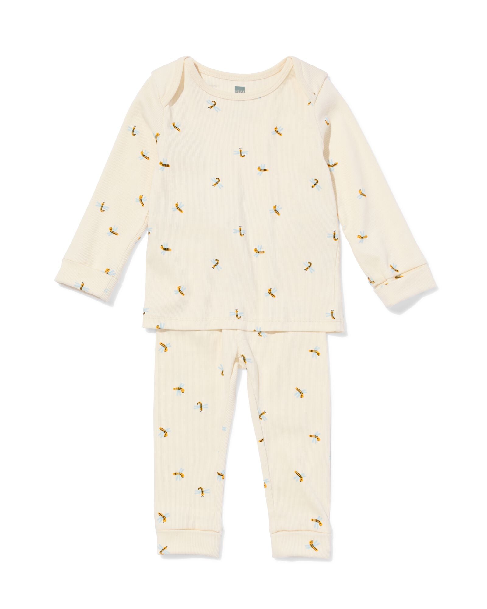 pyjama &eacute;volutif b&eacute;b&eacute; c&ocirc;tel&eacute; animaux blanc cass&eacute; blanc cass&eacute; - 33300160OFFWHITE - HEMA