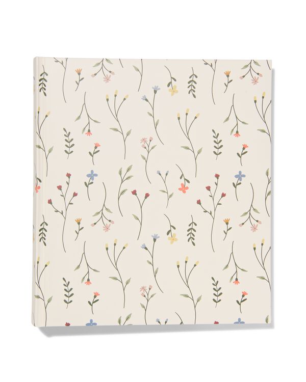 Fotoalbum, 32.5 x 29 cm, Papier, Blumen - 14650203 - HEMA