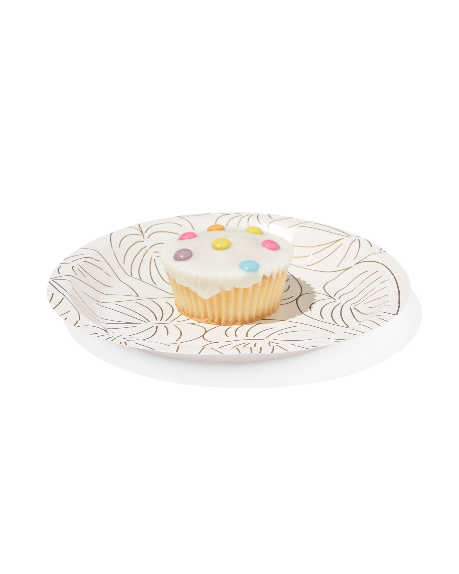 assiette &agrave; g&acirc;teau botanique lot de 8  - 14250083 - HEMA